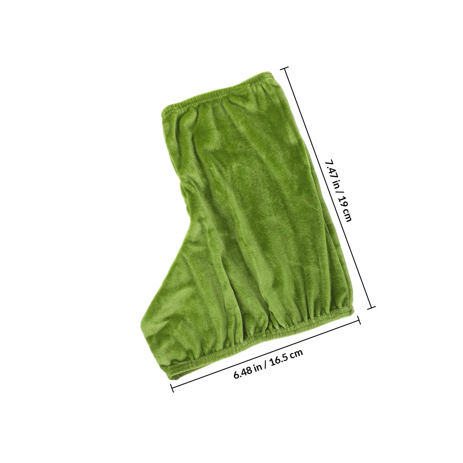 Ice Skate Boot Cover Green Size S Elastic Moisture Wicking Rust Protection Sleeve for Figure Hockey Skates