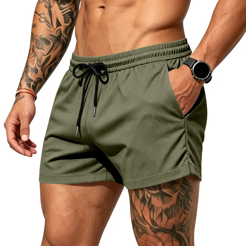 shorts-de-treino-de-fitness-para-homens-cor-solida-casual-respiravel-secagem-rapida-para-praia