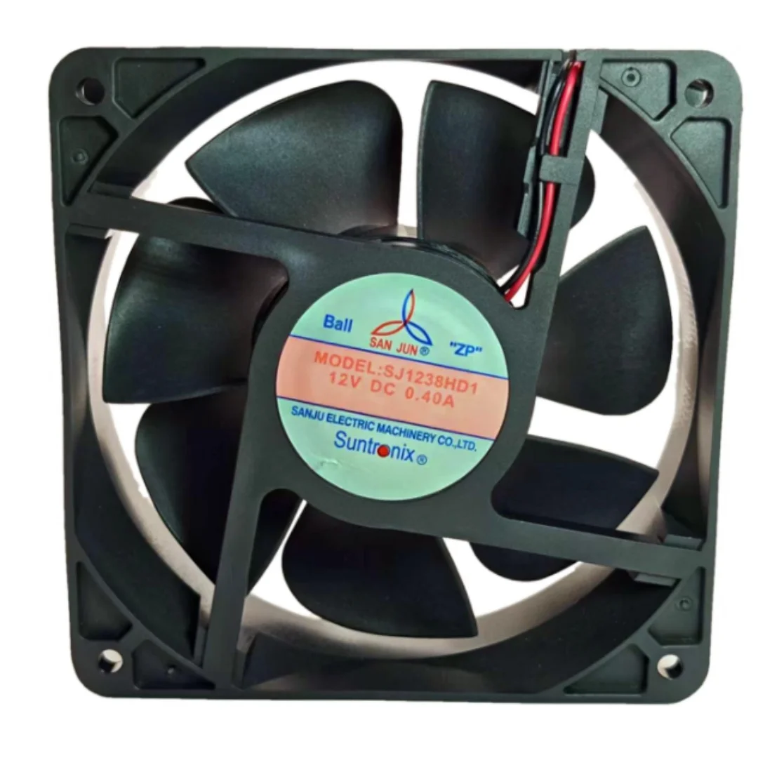 

SJ1238HD1 DC 12V 0.4A 120x120x38mm 2-Wire Server Cooling Fan