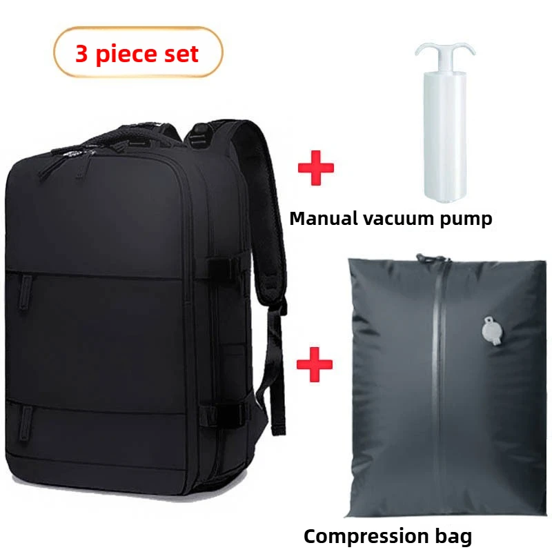 حقيبة ظهر للسفر محكمة الغلق مفرغة - حقيبة كمبيوتر محمول صغيرة للاستخدام الخارجي، خفيفة الوزن ومتينة للتنقل اليومي والرحلات القصيرة #6