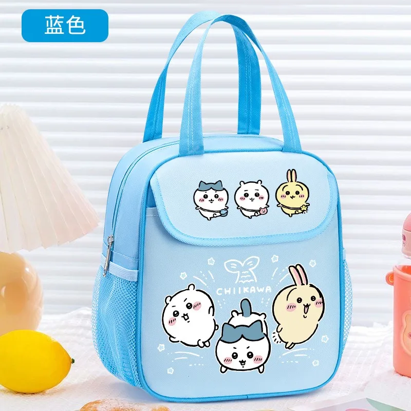 Chiikawaed Insulated Lunch Bag with Thick Aluminum Foil Portable Student Bento Bag Thermal Lunch Tote for School Office Work - view 5