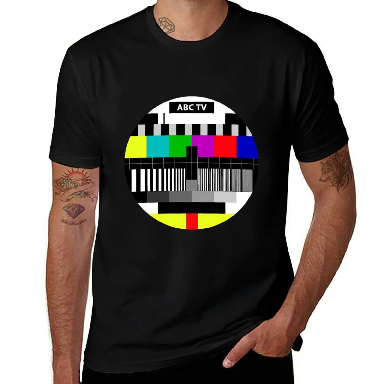 Test Pattern T-Shirt Tough Fabric Work Tee