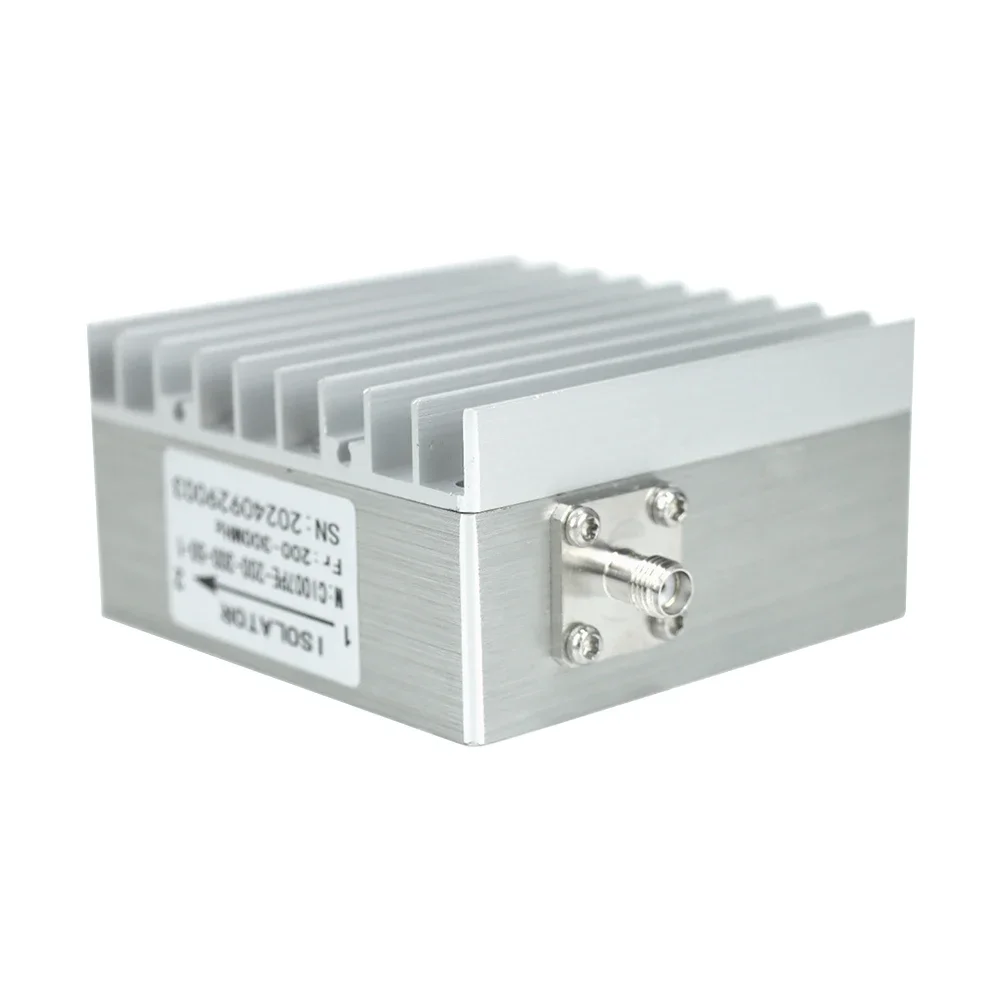 Módulo GaN RF 50W usa circulador de dissipador de calor 100-140MHz