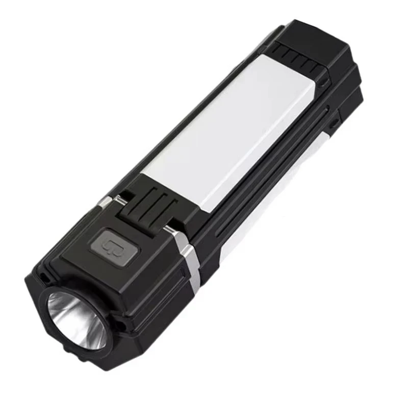 AB09-Portable Tenda Luce Pieghevole LED Torcia da campeggio Torcia multiuso per escursionismo Lanterna a doppia sorgente luminosa per i viaggi