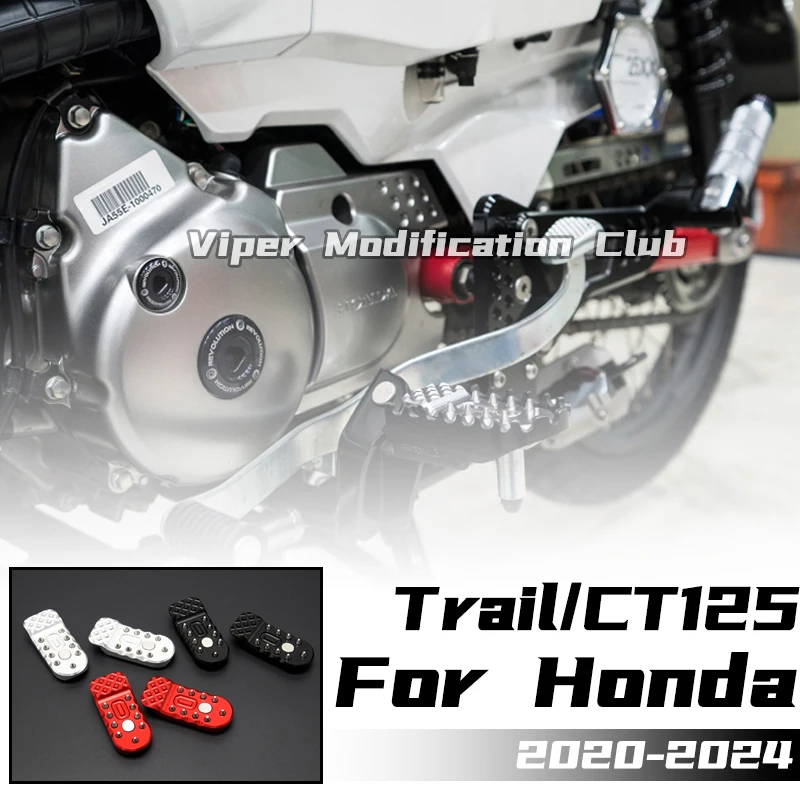 

Для HONDA CT125 Trail 125 Нескользящая подставка для ног, педаль 2020 2021 2022 2023 2024