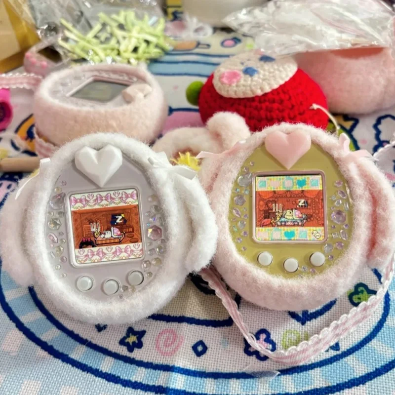 

Новый подходит для Tamagotchi Electronic Pet Pix Uni Meets Nano черно-белый защитный чехол для машины в наличии