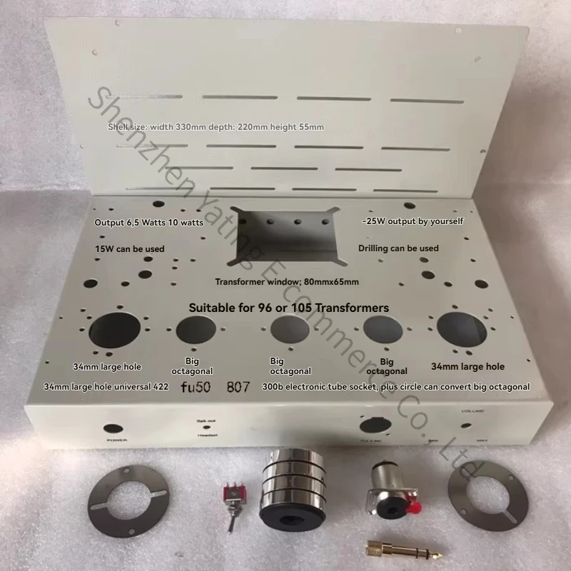 Amplifier Iron Amp Seat Chassis Universal El34 6p3p Fu50 807 422 Kt88 300b Universal
