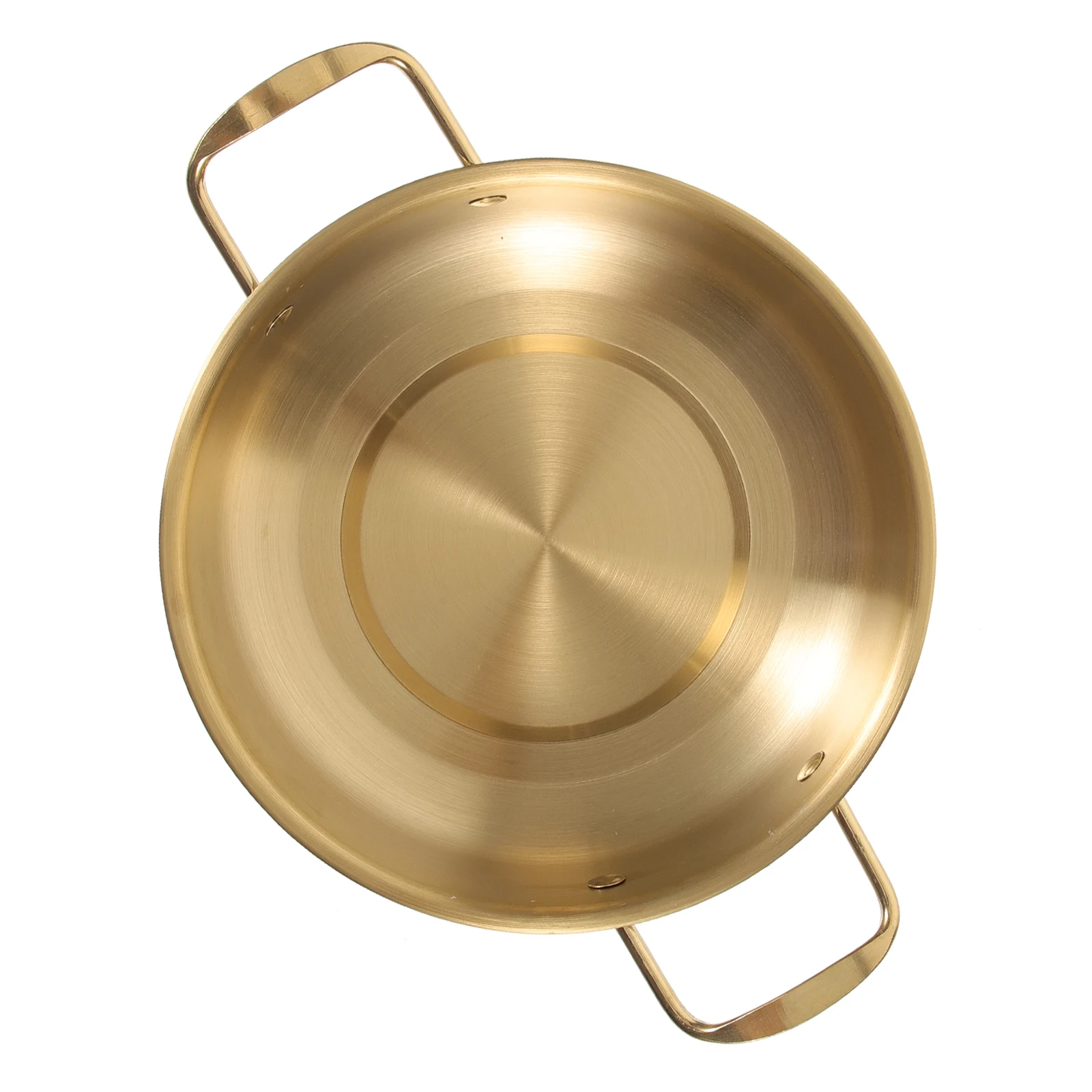 

Anti-spill Korean Stainless Steel Pot 22cm Soup Ramen Noodle Pan Portable Outdoor Cooking Big Pots Kitchen Barware