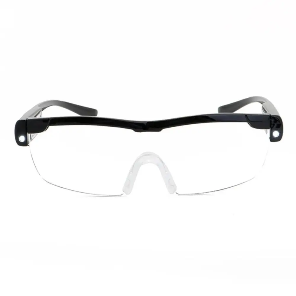 

1.6X 1.8X Led Magnifying Glasses with LED Light Hands Free Magnifier Eyeglasses Portable Unisex Jewelry Loupe Glasses