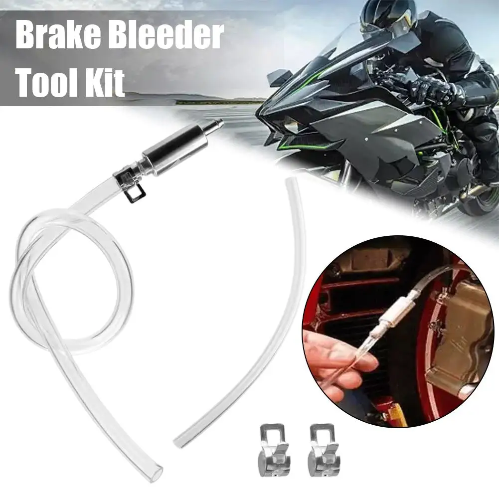 Car Motorcycle Brake Bleeding Oil Change Pump Tool Fluid Accessories Bike Pit Tube Dirt Bleeder Hydraulic Clutch Hose P3d5