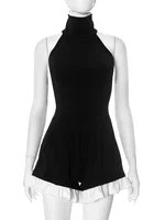 Tossy Ruffled Patchwork Sexy Rompers Female Patchwork Off-Shoulder High Waist Contrast Summer 2025 Women's Jumpsuit Bodysuits - Image 6