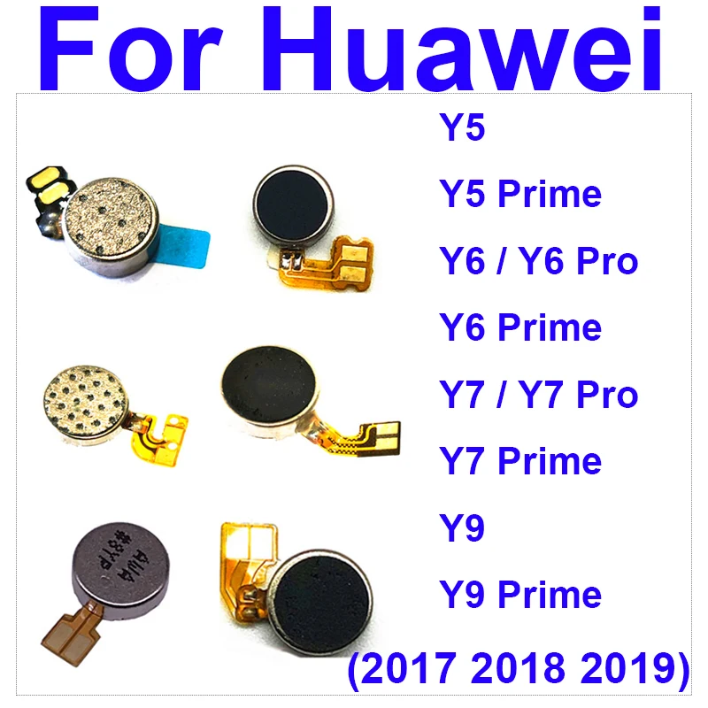 Wibrator silnikowy do Huawei Y9 Y7 Y6 Y5 Pro Prime 2017 2018 2019 Moduł wibracji Wibrator Elastyczny kabel Części zamienne Części naprawcze