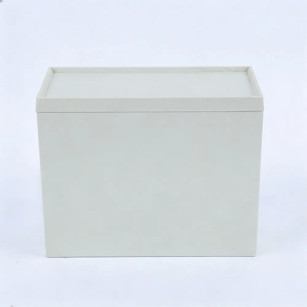 New 190*150*90mm Enclosure Project Case Plastic&Iron Grey DIY Junction Box Outdoor Indoor Housing Box