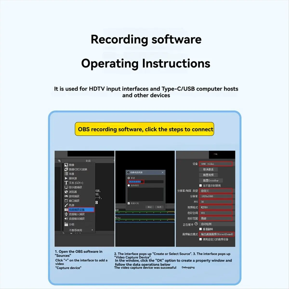 MYdaY- HDTV بطاقة التقاط الفيديو USB Type-C HDMI-متوافق مع Video Grabber Box 4k 60HZ Loop-Out لكاميرا الكمبيوتر الشخصي الألعاب المباشرة #1
