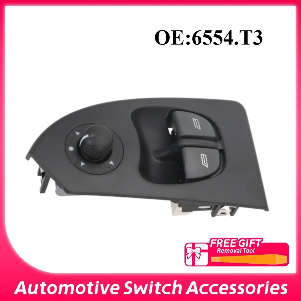 6554.T3 for Citroen For Fiat Ducato II For Peugeot Boxer 2002 2003 2004 2005 2006 Window Switch Electric Glass Lifter Button