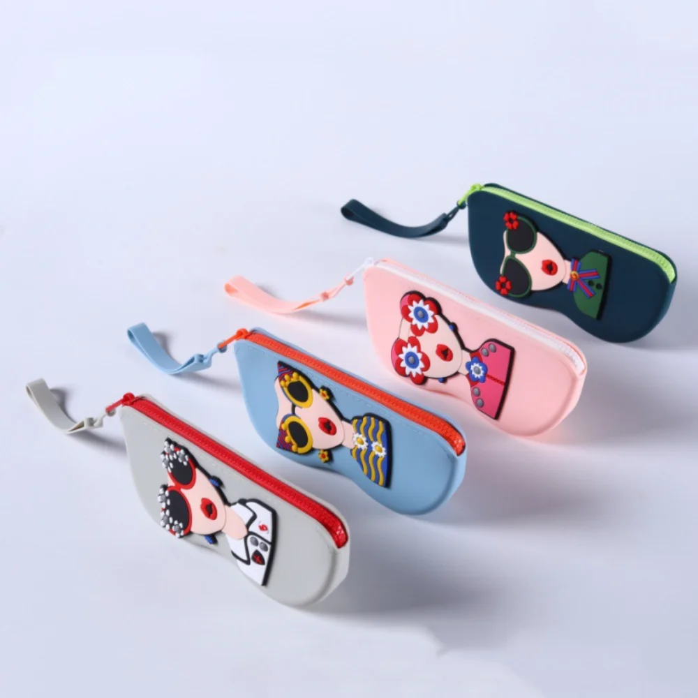 シリコンメガネケース かわいい ポータブル 防水 落下防止  - Travel Accessories Dropshipping のレビューと価格