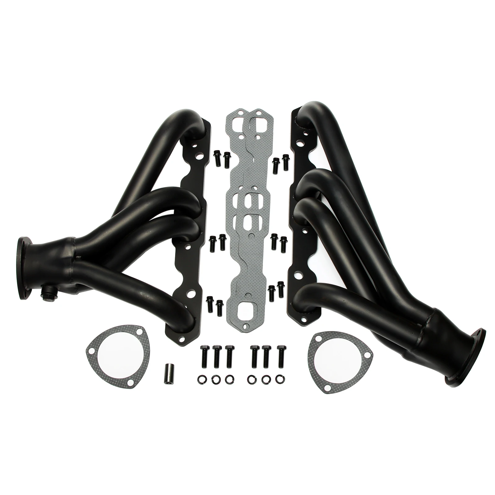 Shorty Exhaust Header for 82-92 Camaro SBC with 305/350 V8 5.0 5.7 Black