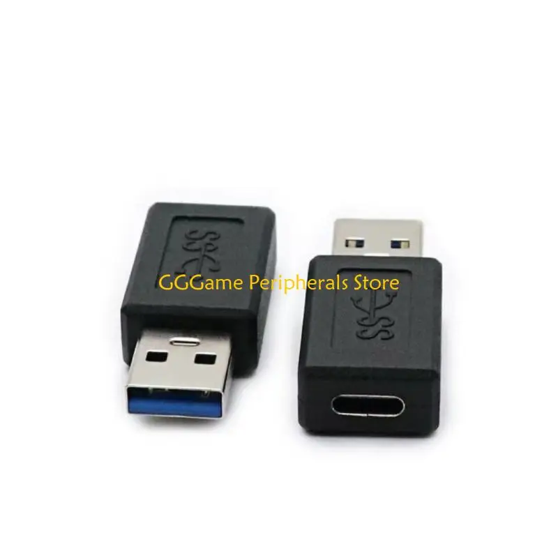 محول U55B USB3.0 ذكر إلى النوع C أنثى يوفر مزامنة بيانات سريعة وشحن 5 جيجابت في الثانية 5V3A