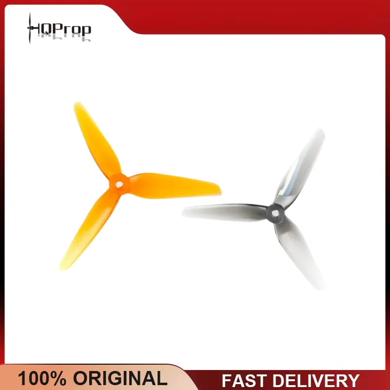 HQ R42 5.1x4.2x3 3-Blade PC Propeller 5mm Shaft 4.9g FPV Racing Drone Props 4-Pack CW CCW for 5 Inch Quadcopter