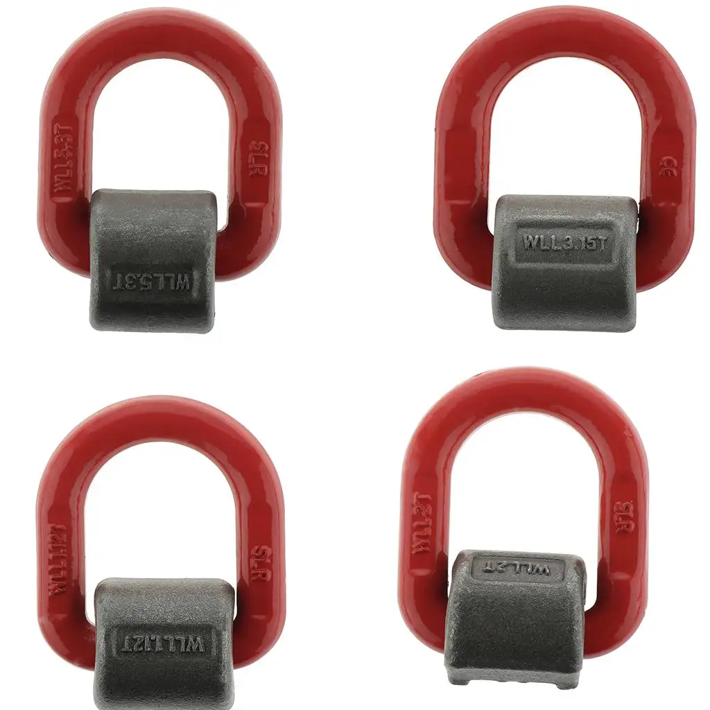 

Кованое D-образное кольцо G80, скоба из легированной стали, монтажный якорь, подвеска, защитное кольцо высокой нагрузки для прицепа