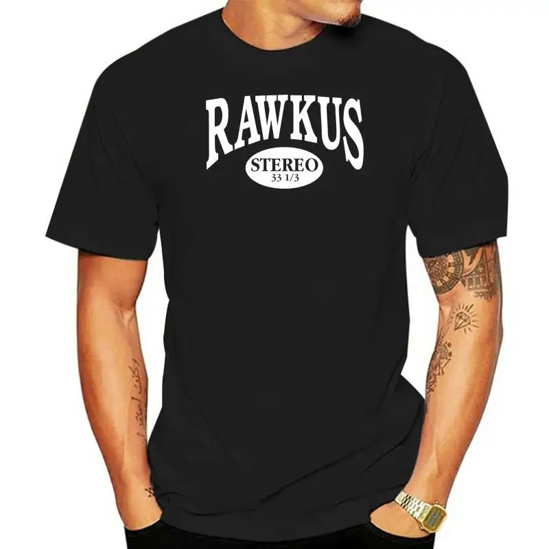 RAWKUS RECORDS T SHIRT VINTAGE HIP-HOP MOS DEF