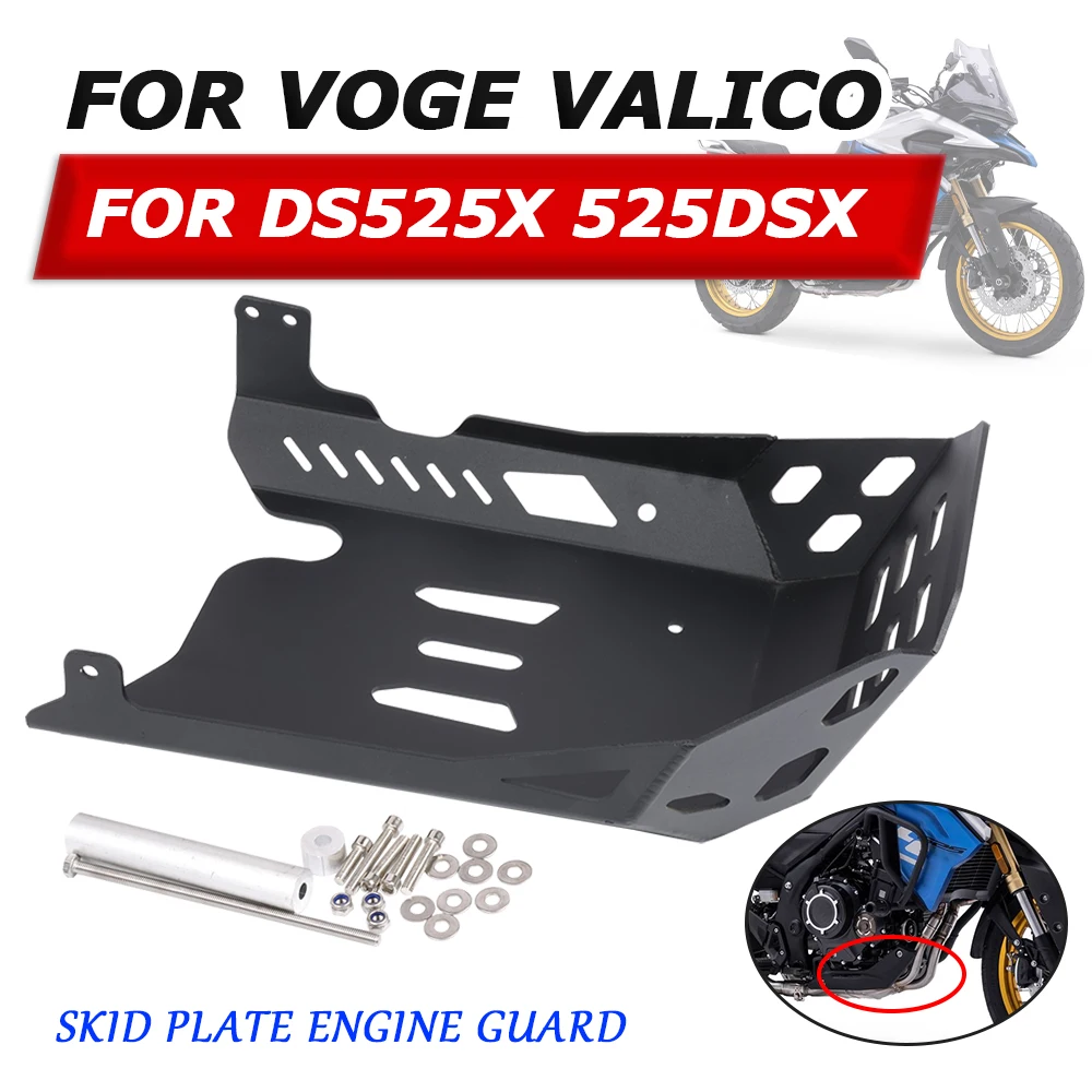 

For VOGE DS525X DS 525X 525 X DS525 X 525 DSX 525 Motorcycle Accessories Skid Plate Lower Engine Guard Cover Chssis Protector