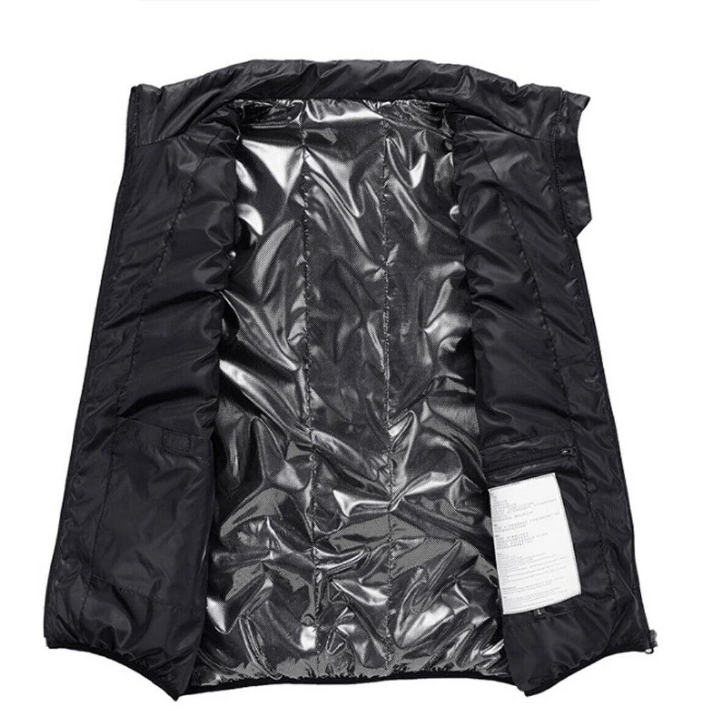 

Washable Heated Men Vest USB Charging Electric Cotton Warm Adjustable Temperature Men Vest