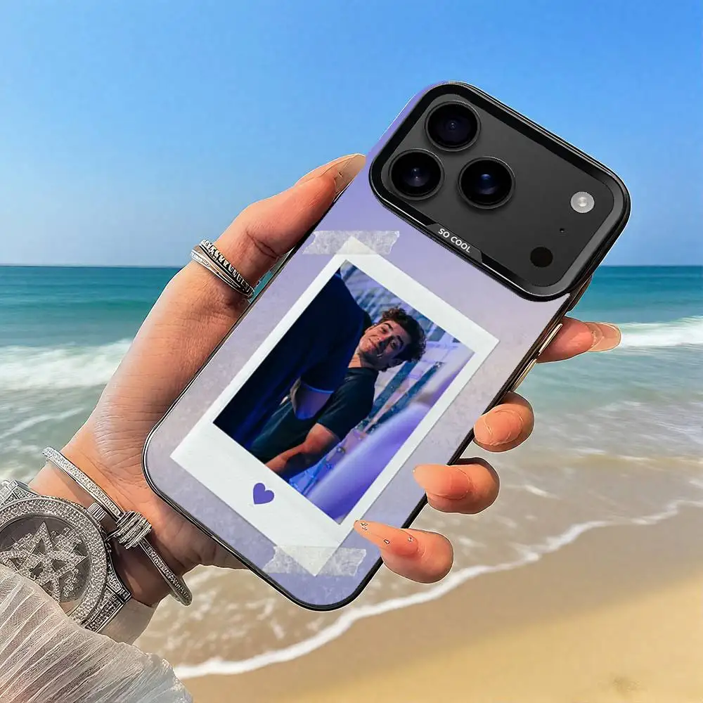 F-F1 F-Franco-s 43 C-Colapinto حافظة هاتف سوداء لهاتف iPhone17,16,15,14,13,12,Pro,Max,Plus,E,SE4,Air,Mini