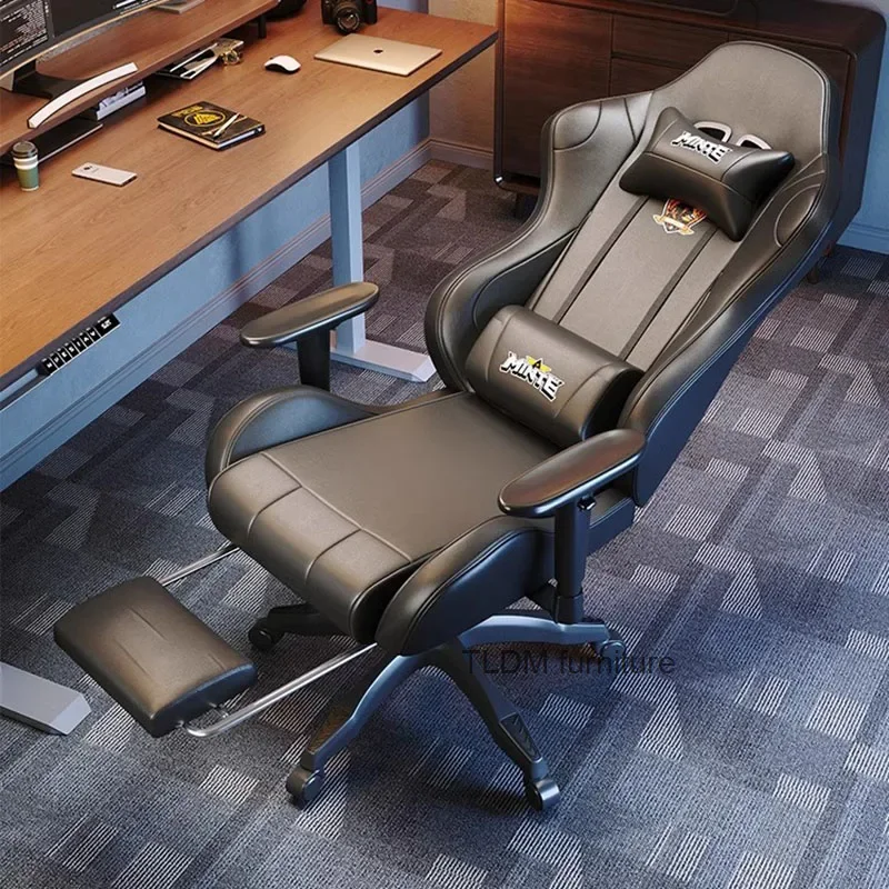 

Executive Backrest Gamer Chair Office Recliner Swivel Relaxing Desk Chair Computer Armchair Gaming Seat Silla Gamer Furniture