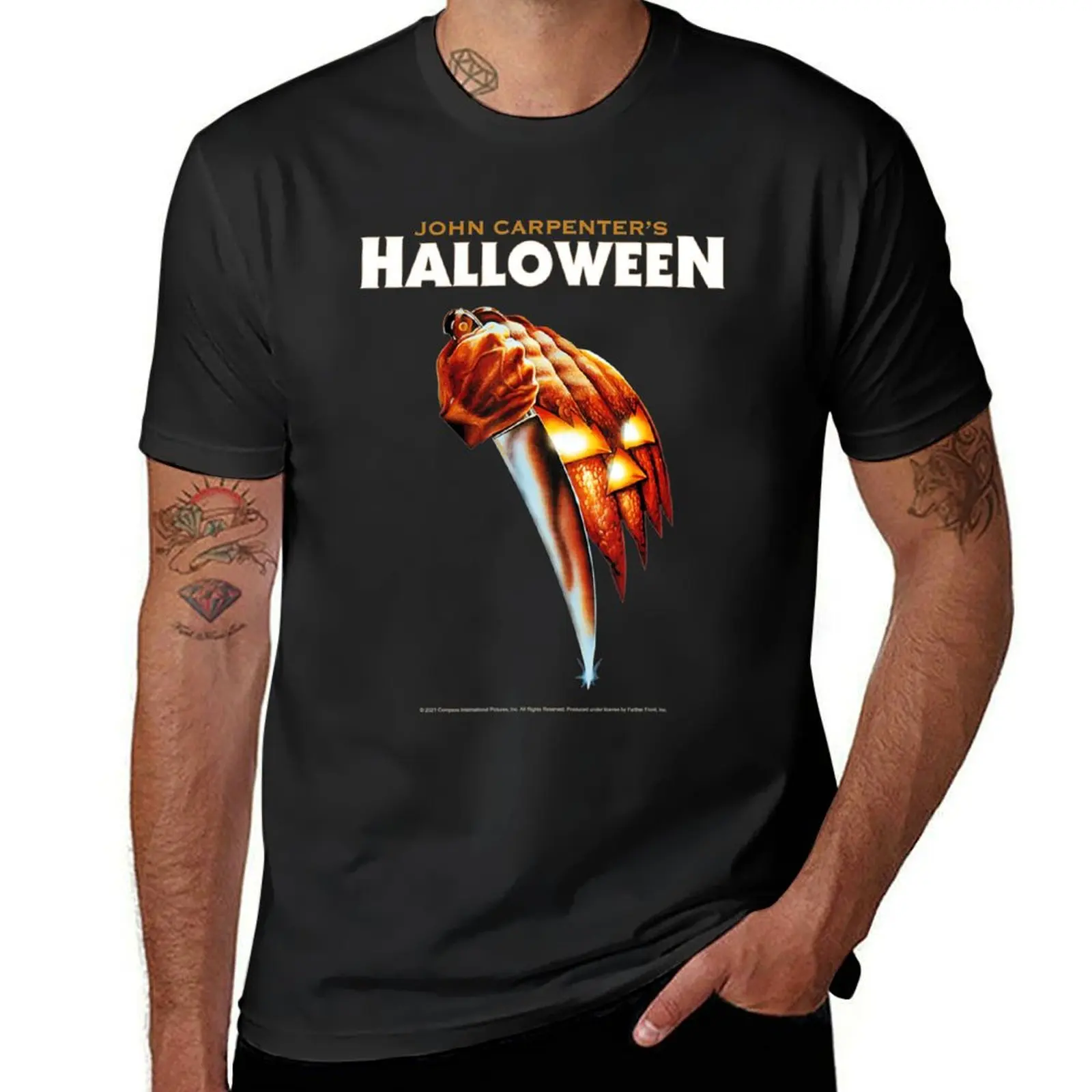 Halloween 1978 Original Graphic . T-Shirt oversized anime mens big and tall t shirts