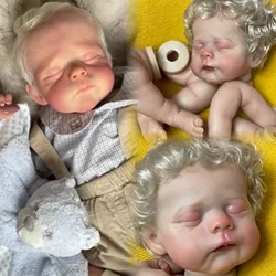 22Inch Eric Reborn Baby Doll Kits Handmade Painted Lifelike DIY Blank Vinyl Newborn Baby Doll Parts Bebe Reborn Kits Sin Pintar