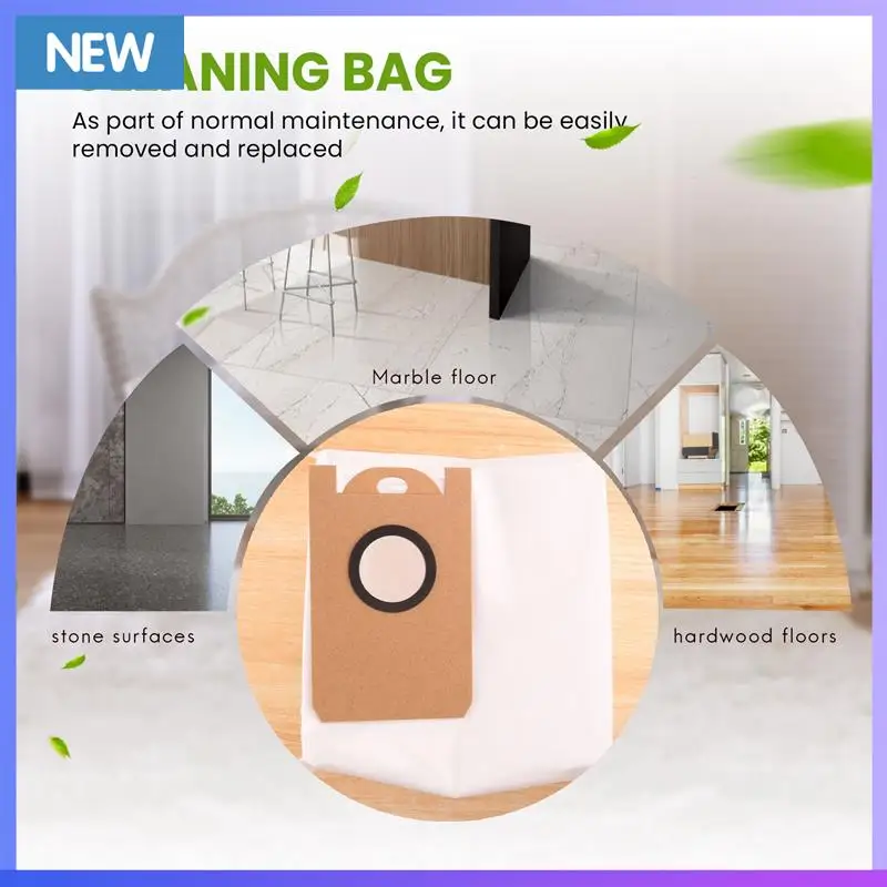 

A60P 6 шт. комплект мешков для пыли для робота Neabot Q11, бытовой сменный пылесос, подметальная машина, мешки для пыли, мешок для чистки