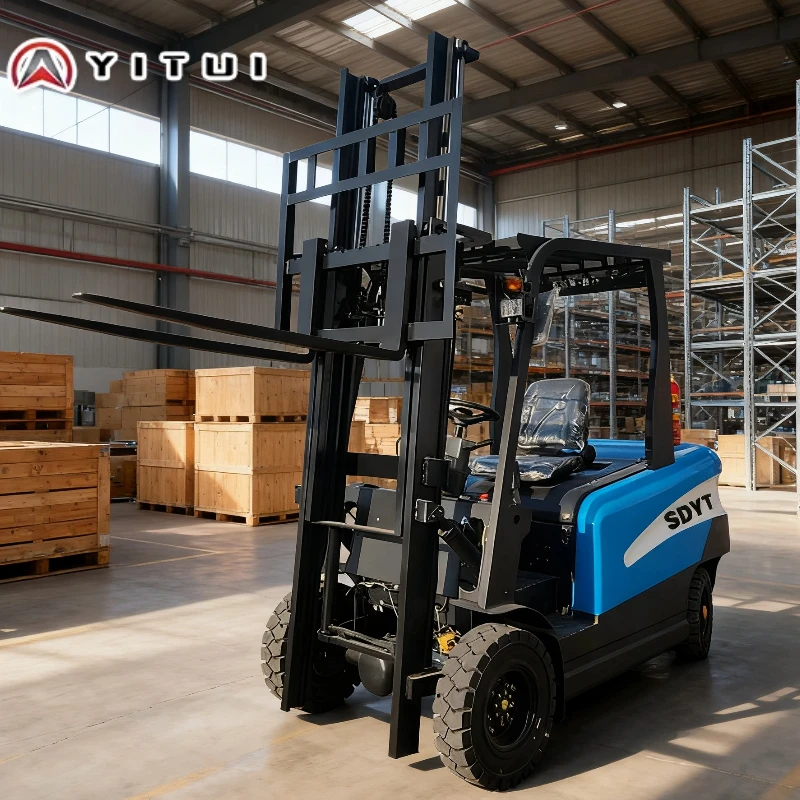 

Factory Selling Mini Electric Forklifts Lifted And Lowered Customized Mini Electric Forklifts For Household Use And Unloading