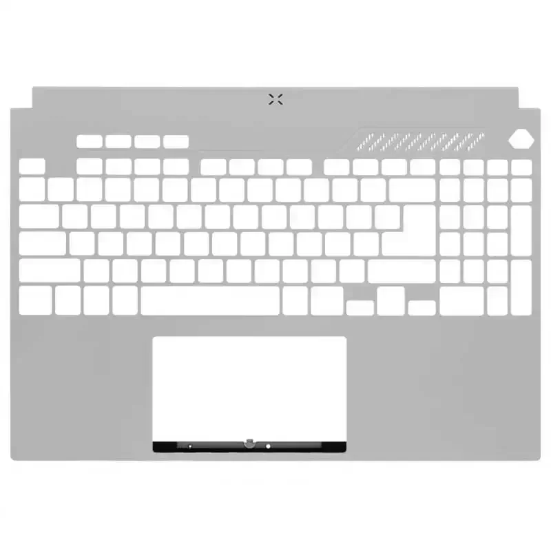 Imagem -04 - Laptop Lcd Tampa Traseira para Jogos Moldura Frontal Palmrest Superior Base Inferior Case Dobradiças do Teclado F15 Fx507 Fa507z Novo