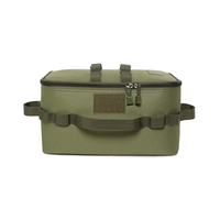 Outdoor Camping Gas Tank Storage Bag Large Capacity Ground Nail Tool Bag Gas Canister Picnic Cookware Utensils Kit Bag