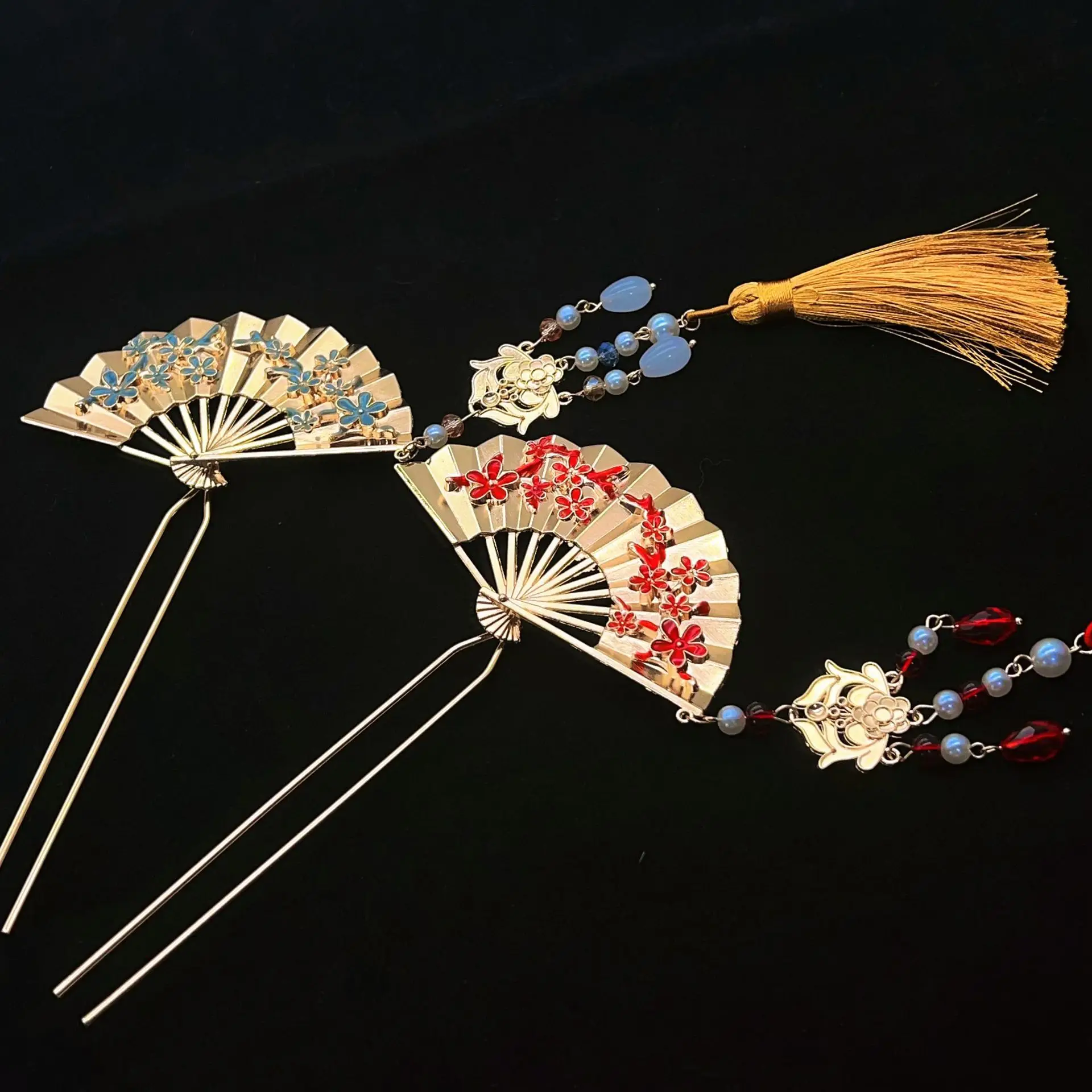 Новая заколка для волос с кисточкой в китайском стиле в национальном стиле и высококачественной нишевой заколкой-качалкой, аксессуары для волос, заколка в античном стиле