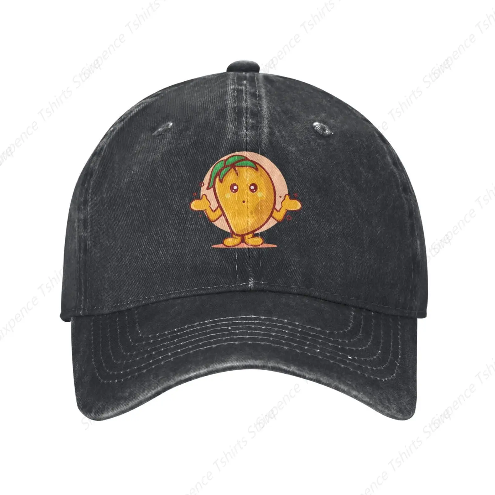 Cute Mango Baseball Cap Women Men Hat Vintage Cowboy Hats Trucker Sun Hat