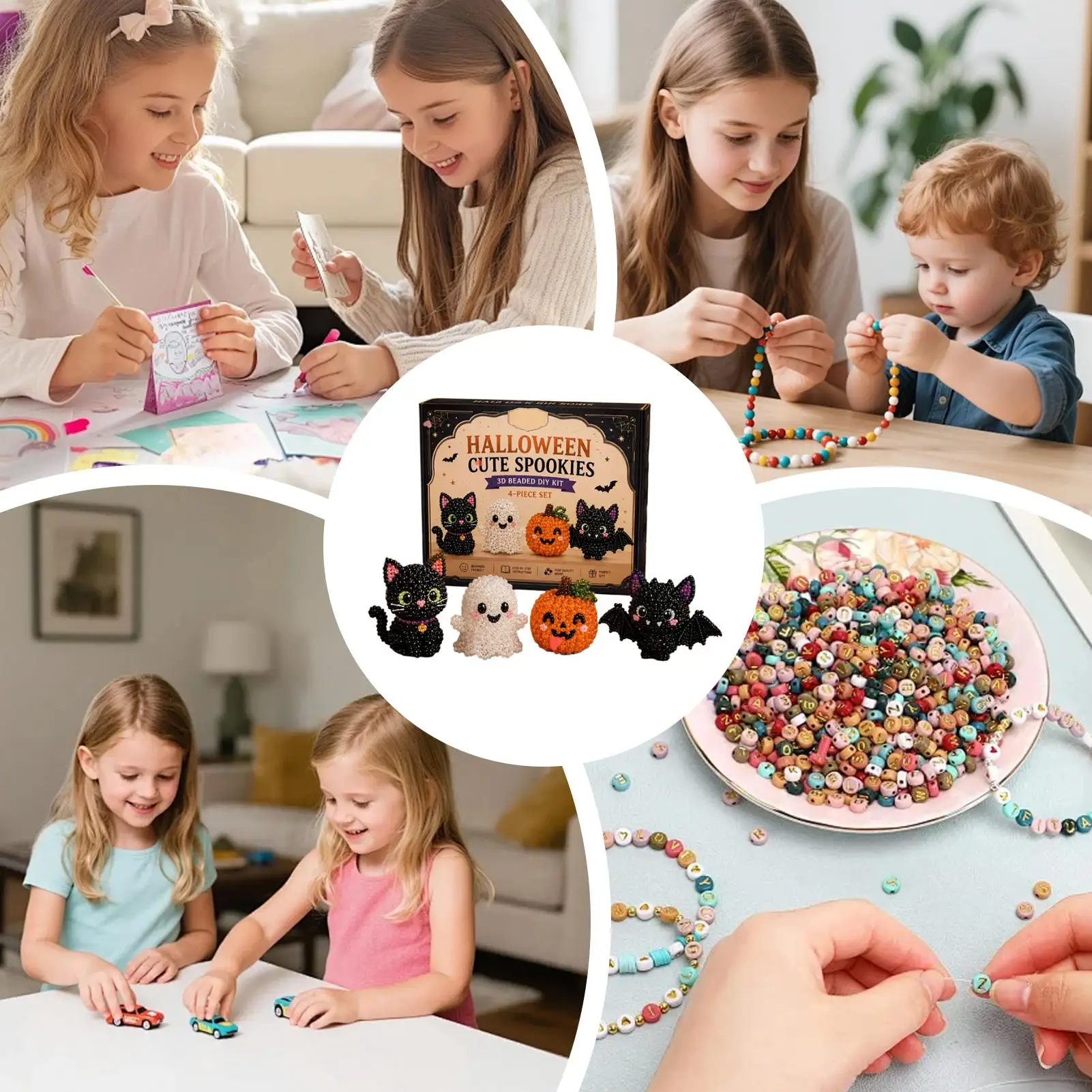 DIY Beaded Animal Kit With Instructions 3D Animal Creative Colorful Easy DIY Beginners Beadwork Kit For Beginners Craft Lovers