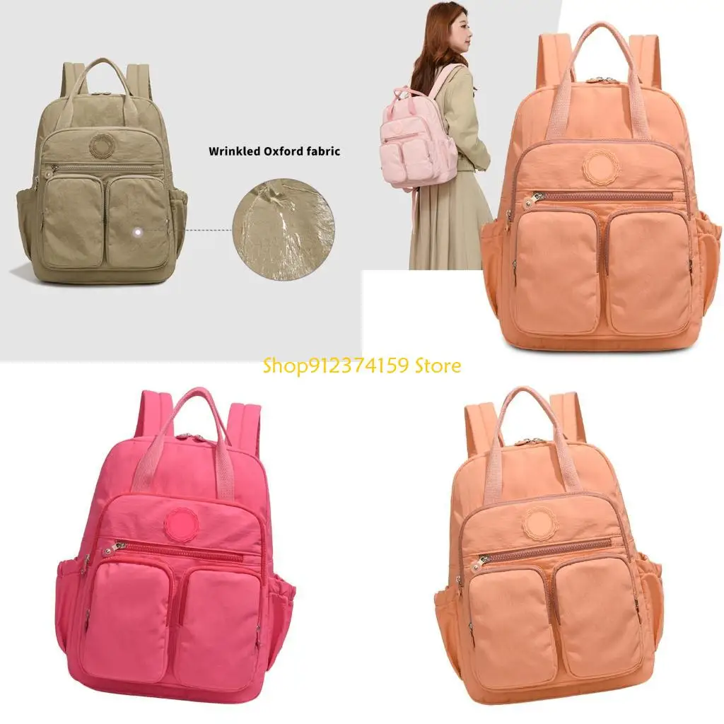 

G5AE Women's Backpacks for Commute Lightweight Nylon Daypack Multiple Storage Ergonomic Book Bag for Fashion Individual