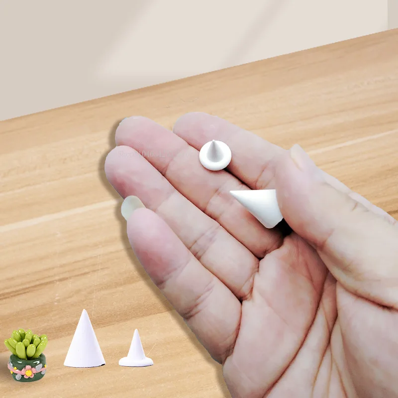 10pcs Ceramic Kiln Firing High Temperature Resistance Conical Prop Up Nail DIY Pottery Handicrafts Firing Anti-sticking Tools