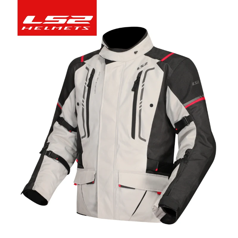 LS2 NARVIK Motorcycle riding suit MJ147 Men motorcycle pull car fall waterproof motorcycle jacket