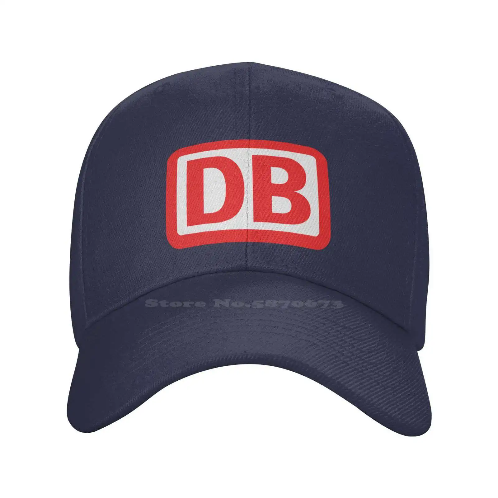 DB, Deutsche Bahn Top Quality Logo Denim cap Baseball cap Knitted hat