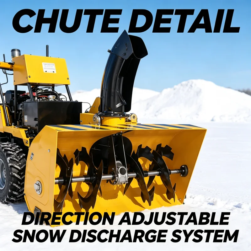 Reliable Snow Blower Wholesale Snow Thrower Clearing Deep Hard Packed Snow Drifts With Low Minimum Order Quantity Supply