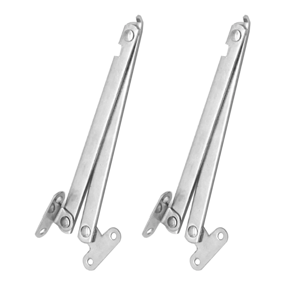 2pcs Folding Cabinet Cupboard Furniture Connector Rod Activities Supported Doors Close Lift Up Stay Support Hinges