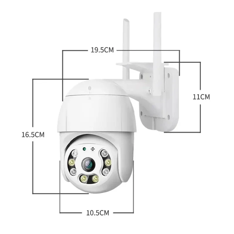 A12 4K IP Camera 4MP Speed Dome Auto Tracking PTZ Camera Smart Home Outdoor Wireless WIFI Camera YSXlite AppMonitor