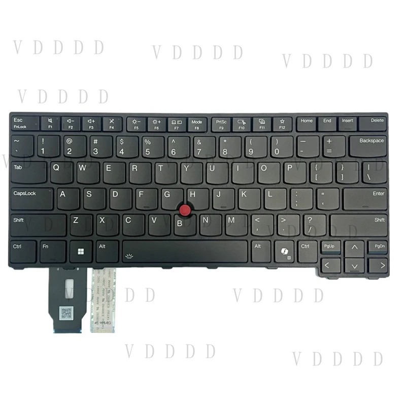 

Клавиатура с подсветкой и тачпадом для Lenovo ThinkPad L14 Gen 5 21L1 Gen 6 21S6 (US-версия)