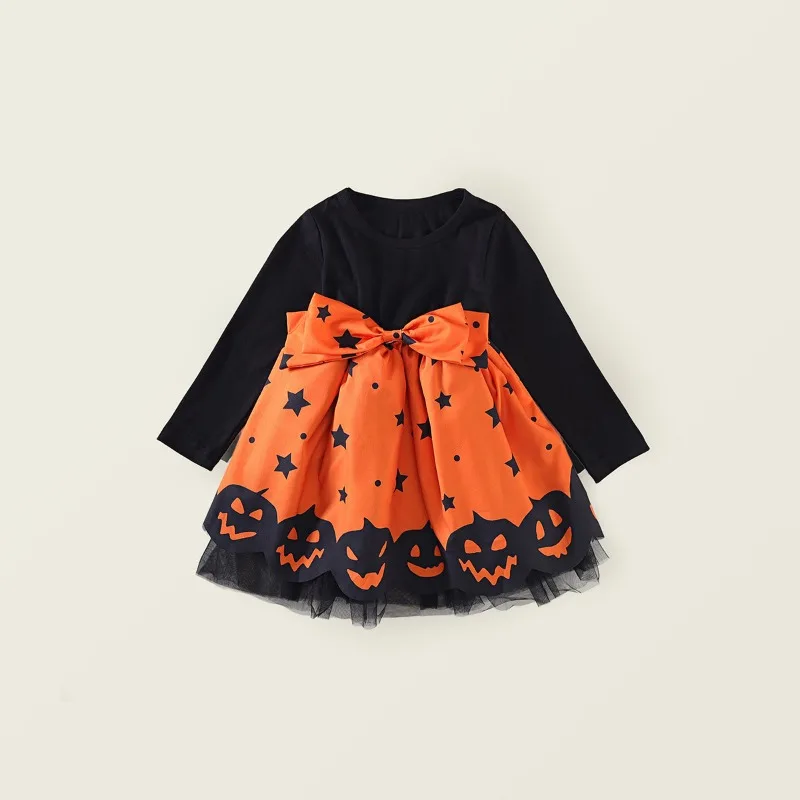 honeycherry-vestido-de-halloween-de-manga-comprida-para-meninas-outono-vestido-de-princesa-com-gola-redonda-e-laco-vestidos-infantis-para-meninas