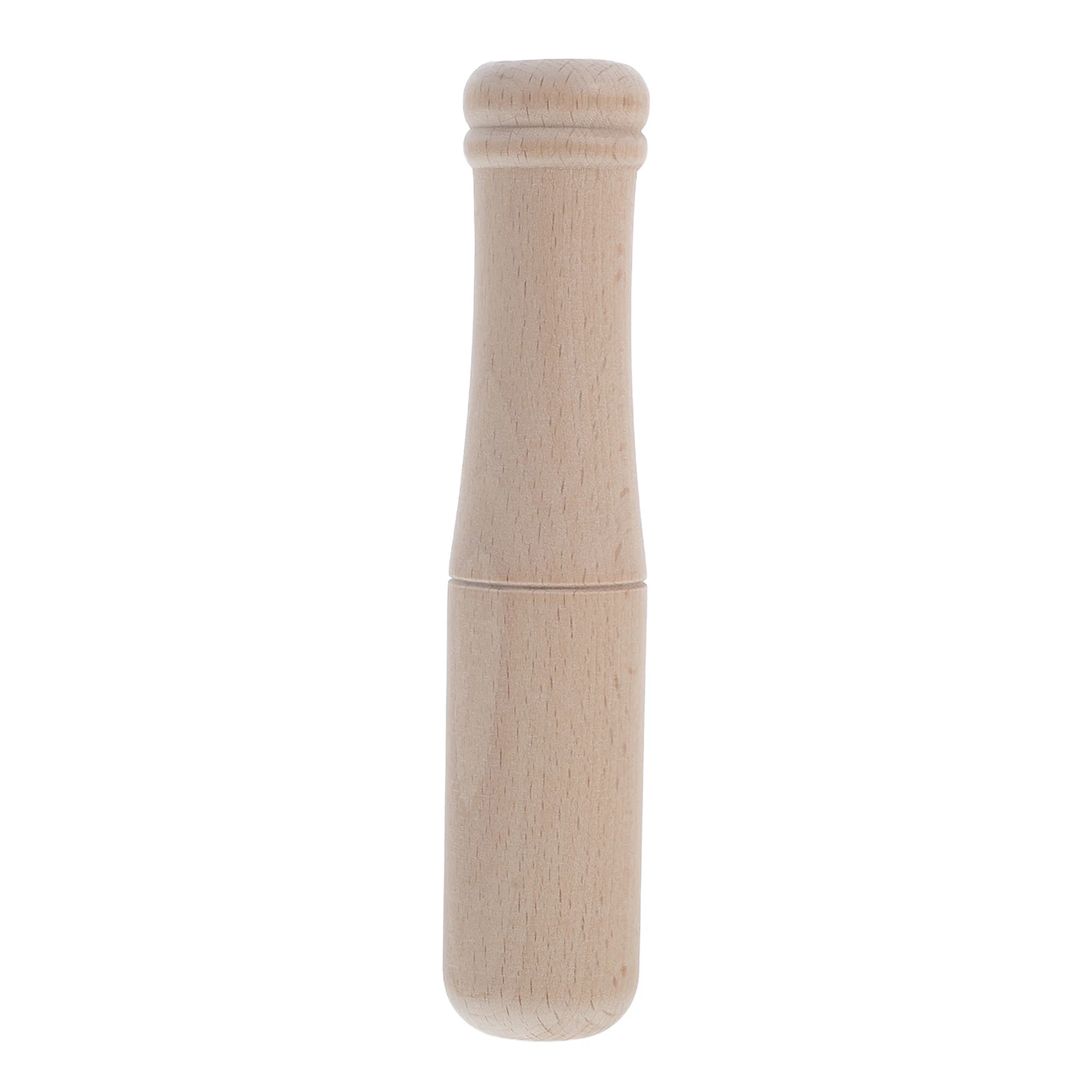 Martello in legno di faggio Durevole legno duro Design rotondo Strumenti per intaglio Martelli in legno Installazione ideale Stampaggio Legno grezzo sorprendente