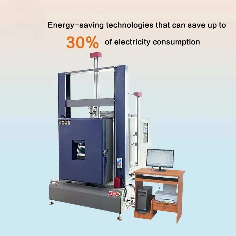High Low Temperature Tensile Testing Machine With Environmental Chamber Universal Test Equipment for Metal Materials