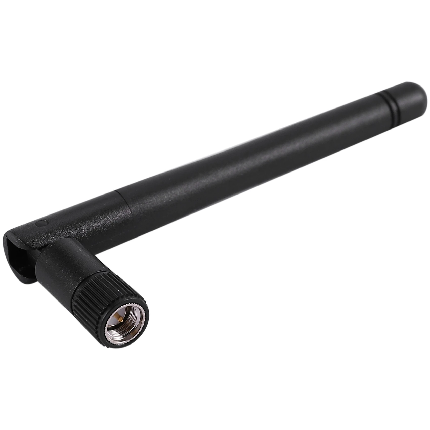 ABZW 2PC 2.4G/5G/5.8Ghz 5Dbi 옴니 WIFI 안테나, 라우터 용 RP SMA 남성 플러그 커넥터 도매 가격 안테나 Wi-Fi